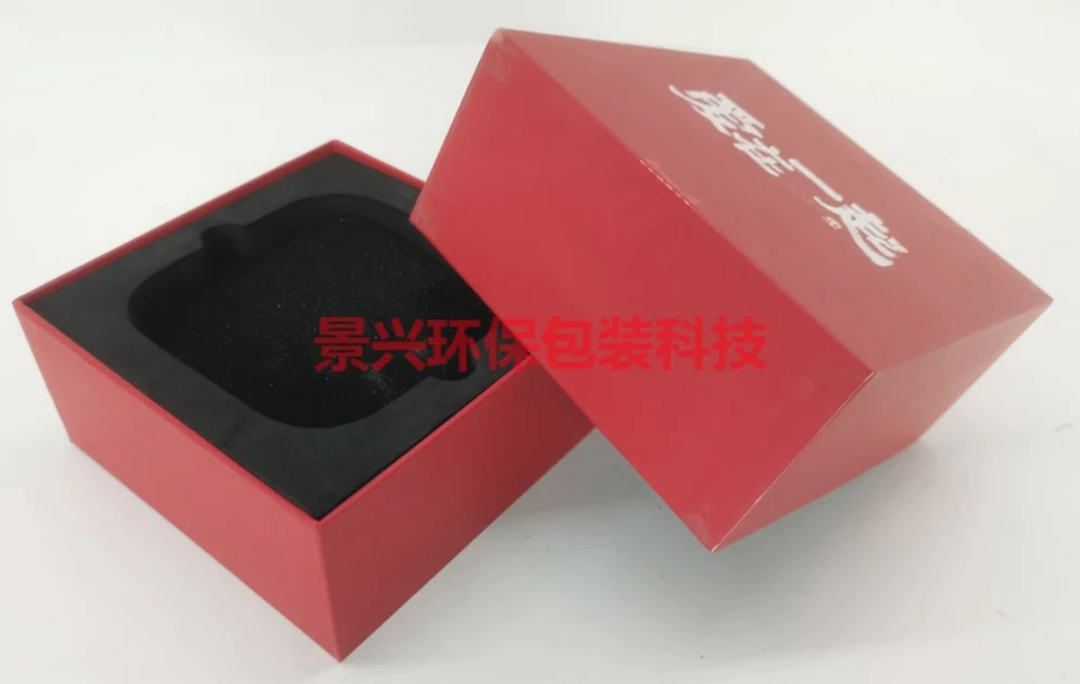 礼品盒包装印刷带海绵垫内托，包装案例图片