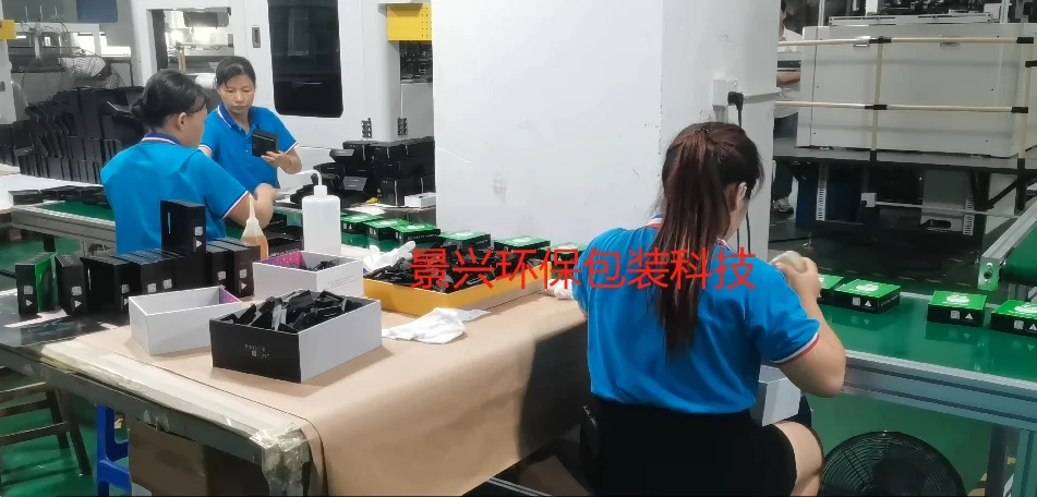 传音智能手表蓝牙耳机包装彩盒印刷,包装案例图片