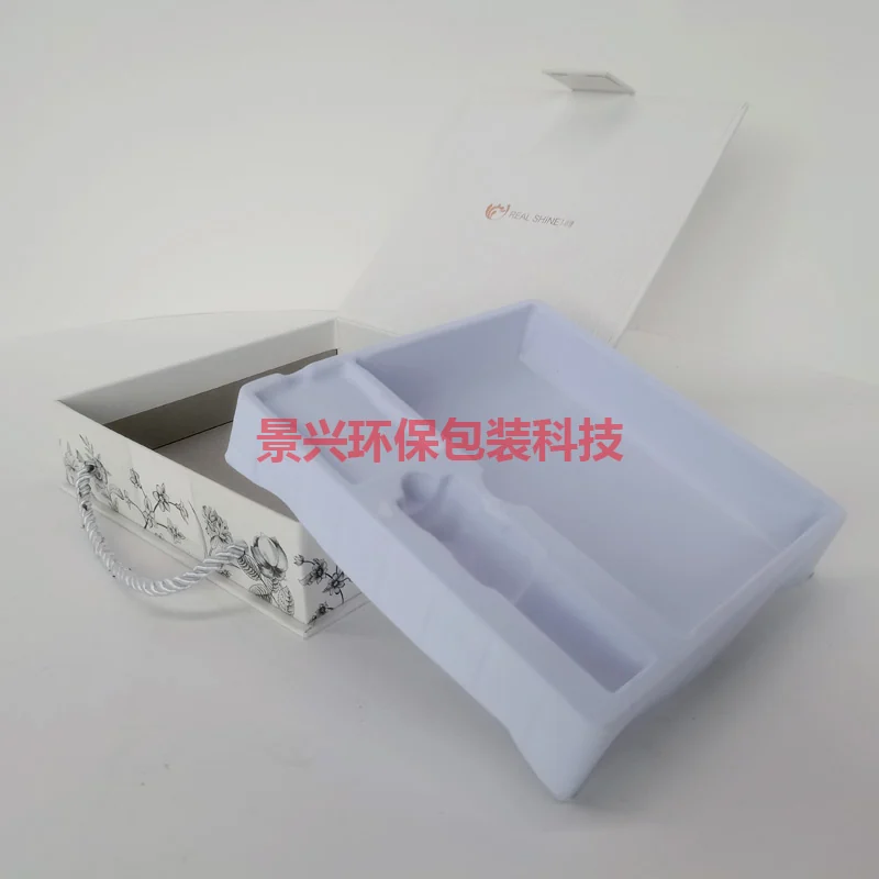 手提式翻盖礼盒包装印刷带吸塑内托，包装案例图片
