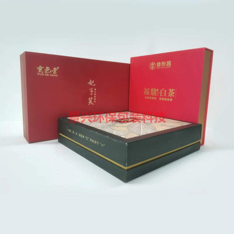 茶叶礼盒包装印刷，包装案例图片