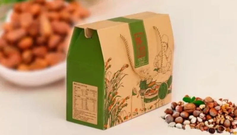 手提式翻盖礼盒包装印刷带吸塑内托，包装案例图片