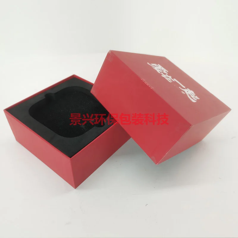 礼品盒包装印刷带海绵垫内托，包装案例图片